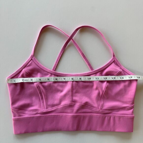 NWT Varley Let's Move Irena Cross Back Strappy Sports Bra in Super Pink Size XL - Picture 11 of 12